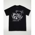 Black and White Lazy Rilakkuma T Shirt at Spencer's