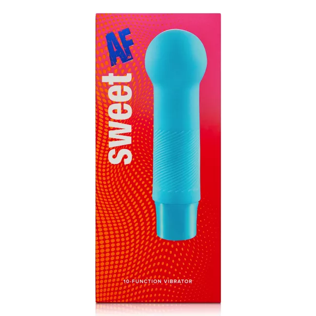 Sweet AF 10-Function Waterproof Vibrator - 5.3 Inch at Spencer's