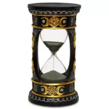 Gold Wiccan Hourglass at Spencer's