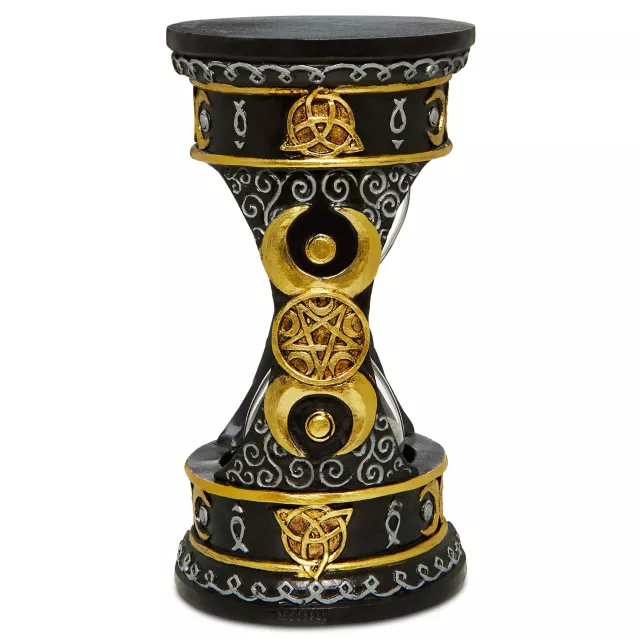 Gold Wiccan Hourglass at Spencer's
