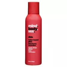 Strawberry Cucumber Flavored Water-Based Glide - 4 oz. at Spencer's