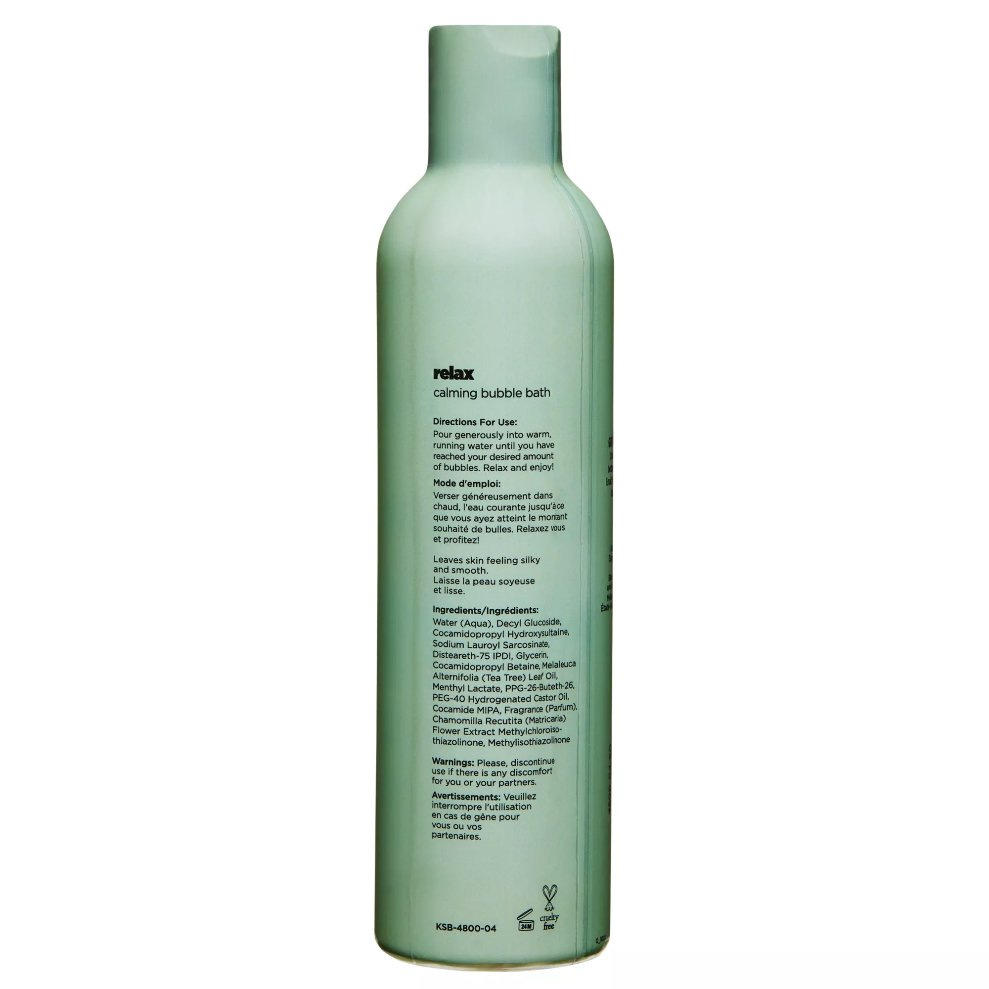 Relax Green Tea and Chamomile Scented Bubble Bath - 8 oz. at Spencer's