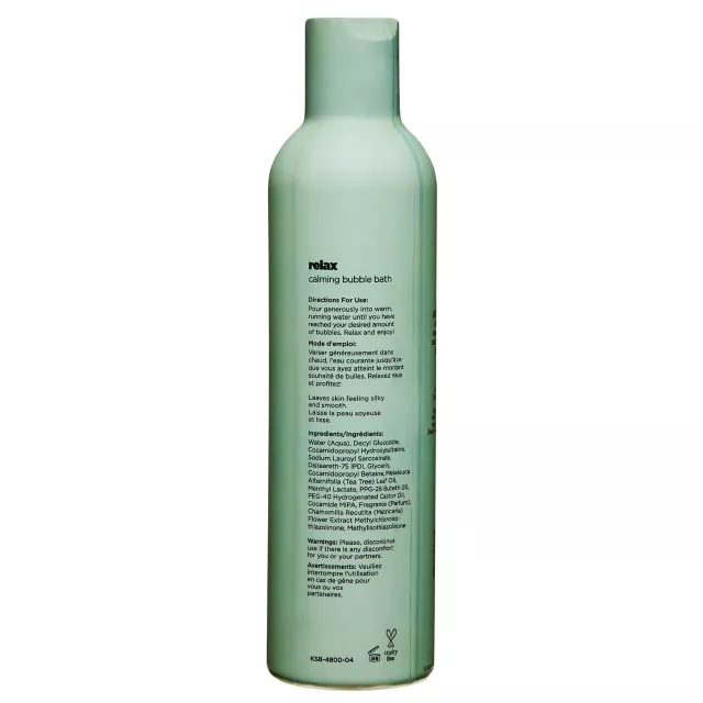 Relax Green Tea and Chamomile Scented Bubble Bath - 8 oz. at Spencer's