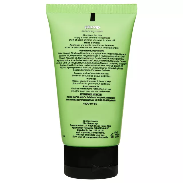 Plump Enhancing Cream 2 oz. - Mind. Body. Sex. at Spencer's