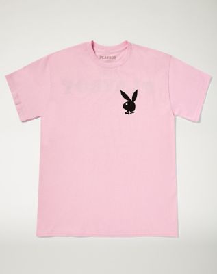 Playboy Crop Top Jersey Pink