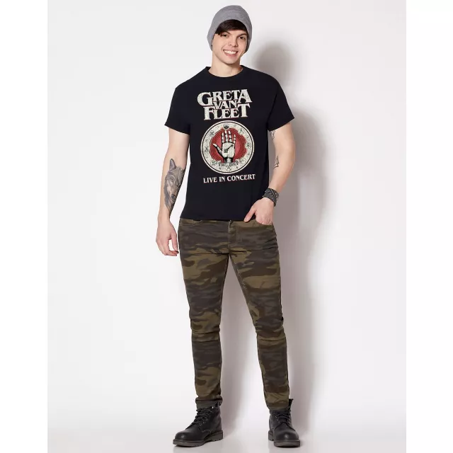Greta Van Fleet Concert T Shirt at Spencer's