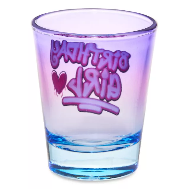 Birthday Girl Graffiti Shot Glass - 2 oz. at Spencer's