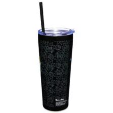 Rick and Morty Skull Eyes Cup with Straw- 22 oz. at Spencer's