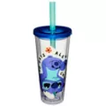 Stitch No Bad Days Cup with Straw 24 oz. - Lilo & Stitch at Spencer's