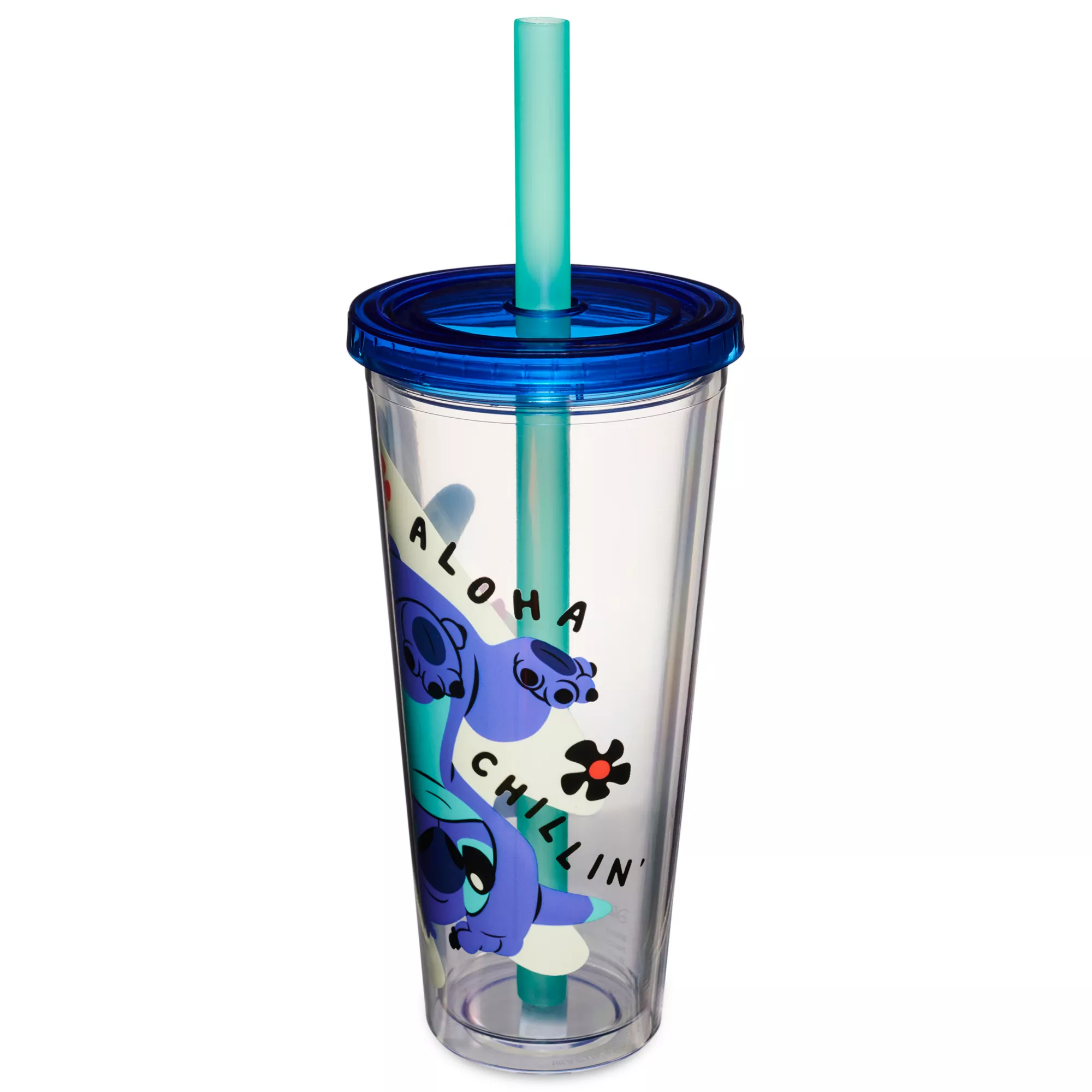 Stitch No Bad Days Cup with Straw 24 oz. - Lilo & Stitch at Spencer's