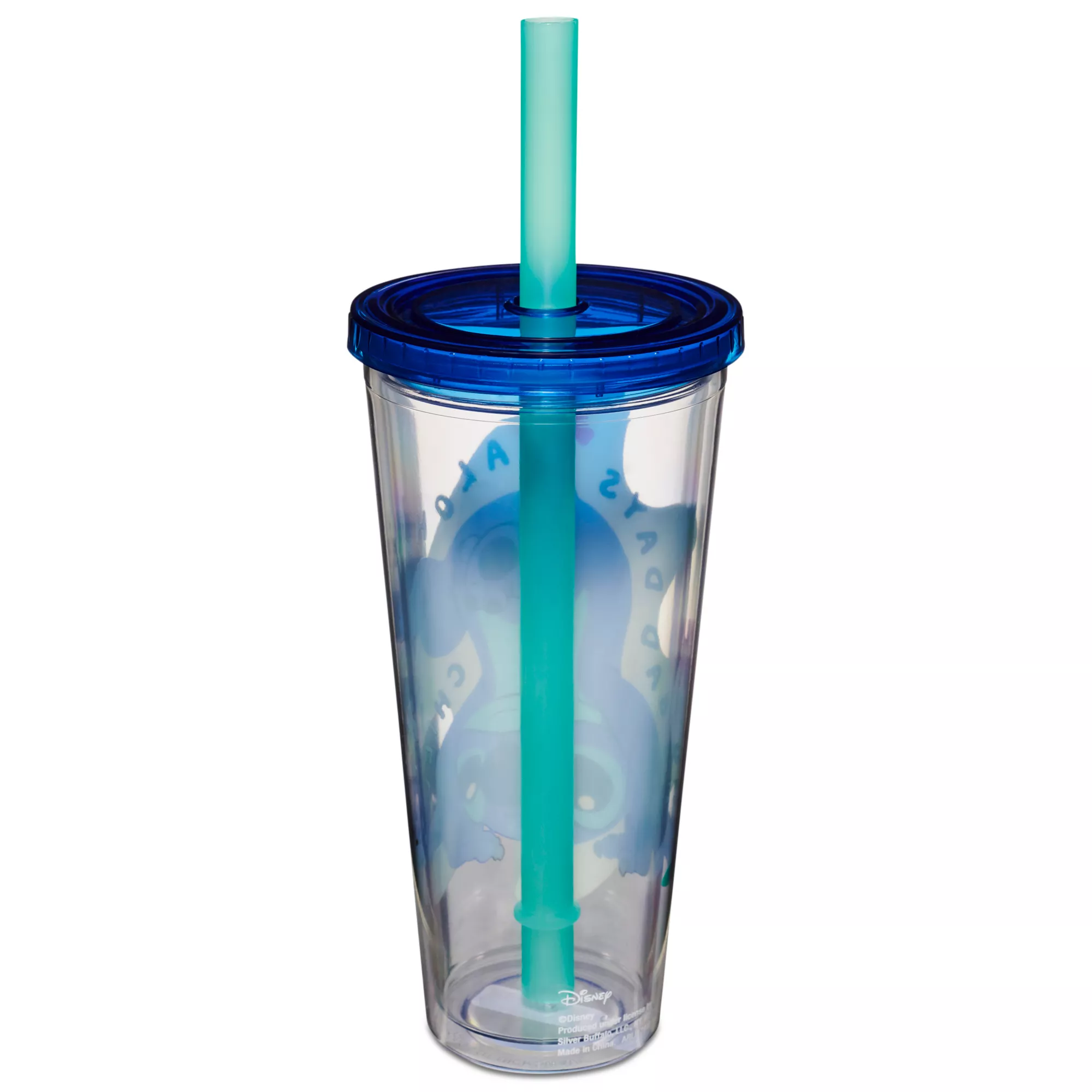 Stitch No Bad Days Cup with Straw 24 oz. - Lilo & Stitch at Spencer's