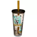 Jack Skellington and Sally Tarot Card Cup with Straw 24 oz. - The Nightmare Before Christmas at Spencer's