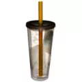 Jack Skellington and Sally Tarot Card Cup with Straw 24 oz. - The Nightmare Before Christmas at Spencer's