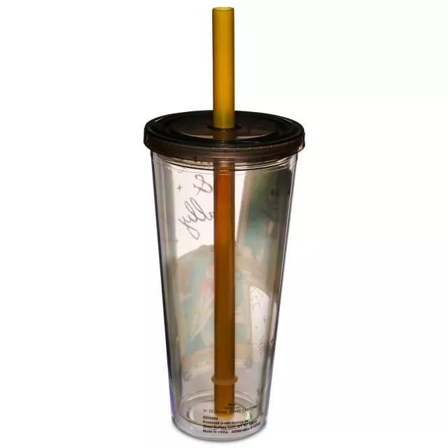 Jack Skellington and Sally Tarot Card Cup with Straw 24 oz. - The Nightmare Before Christmas at Spencer's