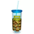 SpongeBob Squarepants Krabby Patties Cup with Straw - 20 oz. at Spencer's