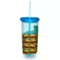 SpongeBob Squarepants Krabby Patties Cup with Straw - 20 oz. at Spencer's