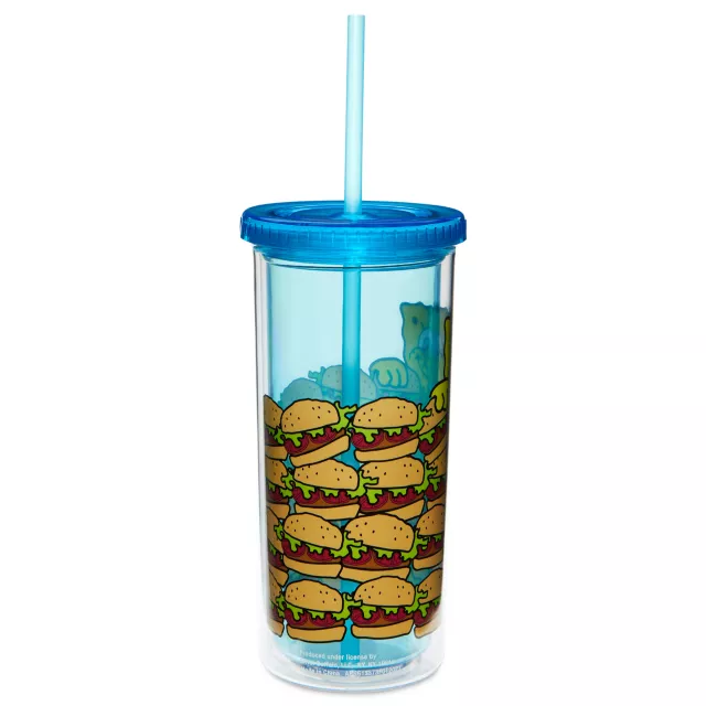 SpongeBob Squarepants Krabby Patties Cup with Straw - 20 oz. at Spencer's