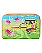 Loungefly SpongeBob Jellyfishing Zip Wallet - SpongeBob SquarePants
