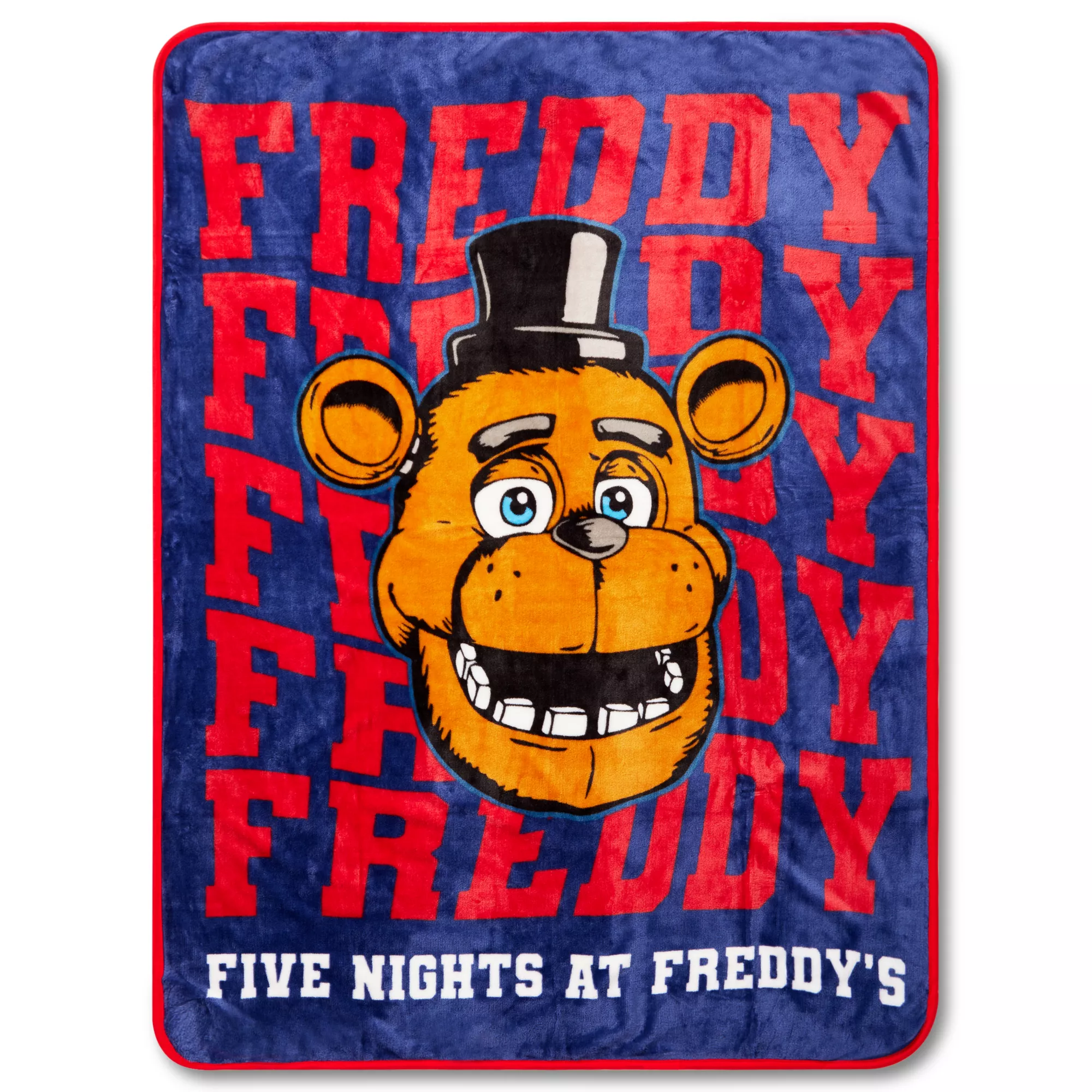 Freddy Fazbear Fleece Blanket - Five Nights at Freddy's at Spencer's