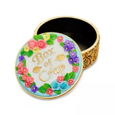 Box of Crap Trinket Box at Spencer's