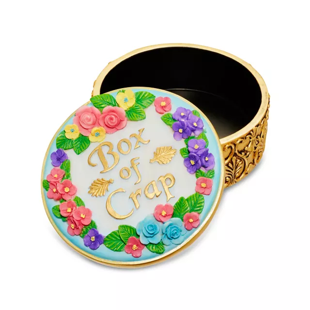 Box of Crap Trinket Box at Spencer's
