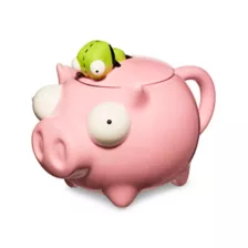 Invader Zim Flying Pig Molded Coffee Mug - 20 oz. at Spencer's