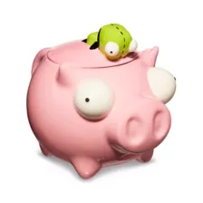 Invader Zim Flying Pig Molded Coffee Mug - 20 oz. at Spencer's