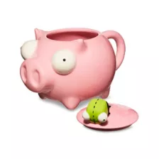 Invader Zim Flying Pig Molded Coffee Mug - 20 oz. at Spencer's