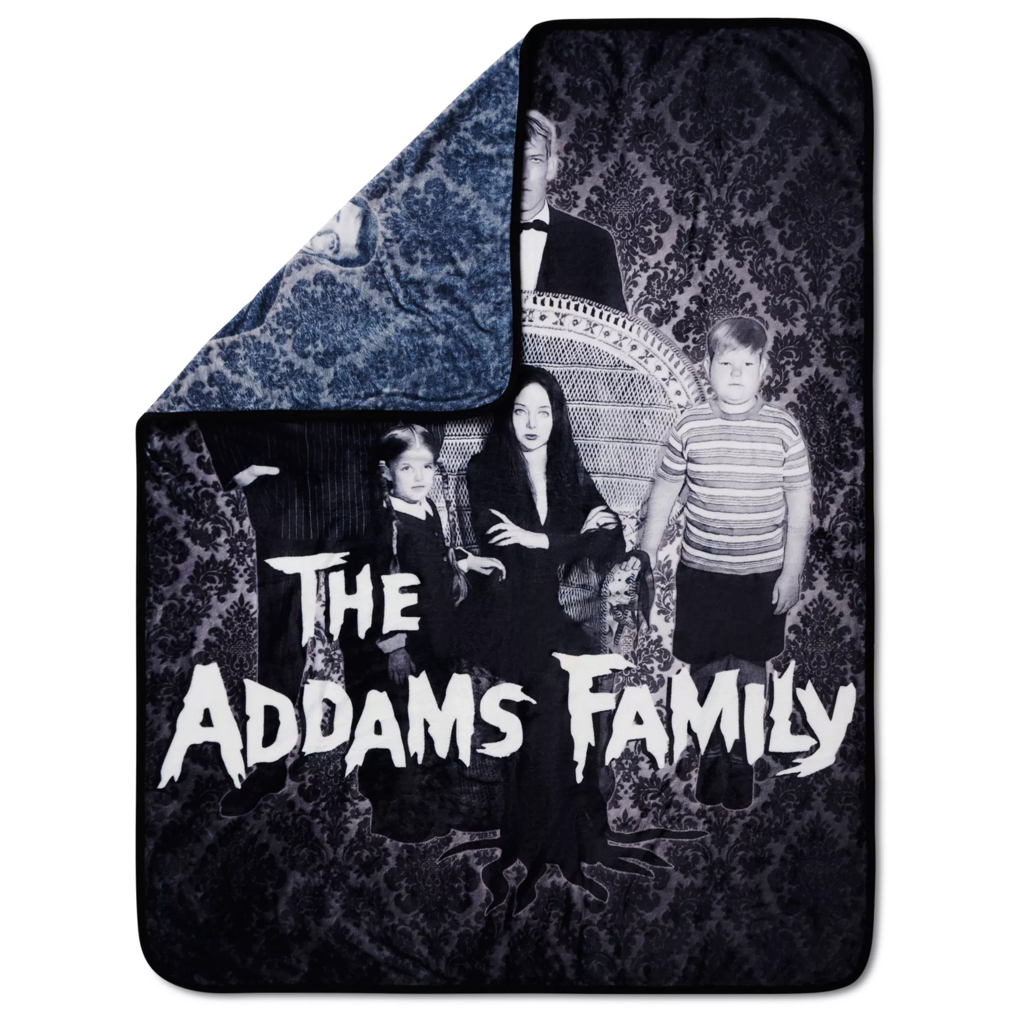 Addams Family Photo Fleece Blanket - The Addams Family