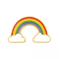 Multi-Pack Rainbow Pride Pin Set - 4 Pack at Spencer's