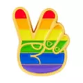 Multi-Pack So Gay Rainbow Pin Set - 4 Pack at Spencer's