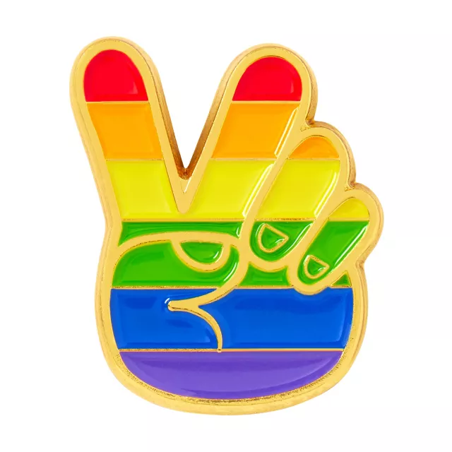 Multi-Pack So Gay Rainbow Pin Set - 4 Pack at Spencer's