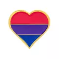 Multi-Pack Bisexual Pride Pin Set - 4 Pack at Spencer's