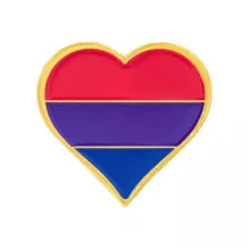 Multi-Pack Bisexual Pride Pin Set - 4 Pack at Spencer's