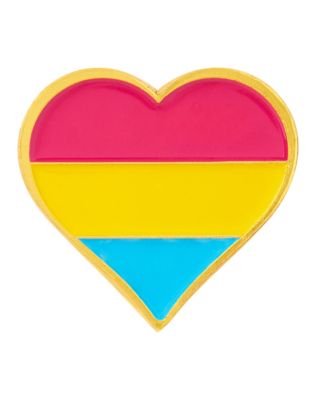 Multi-Pack Pansexual Pride Pin Set - 4 Pack