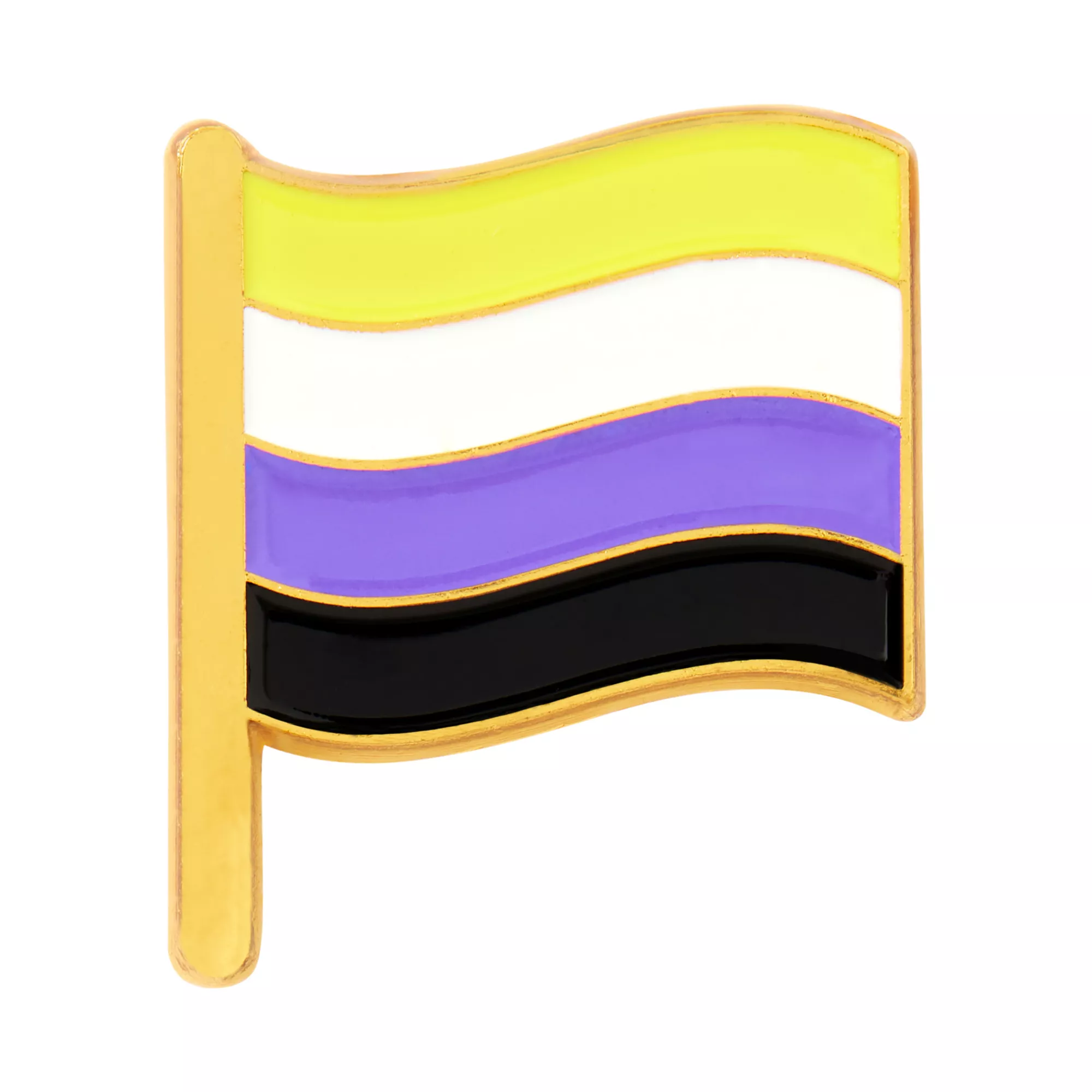 Multi-Pack Nonbinary Pride Pin Set - 4 Pack at Spencer's