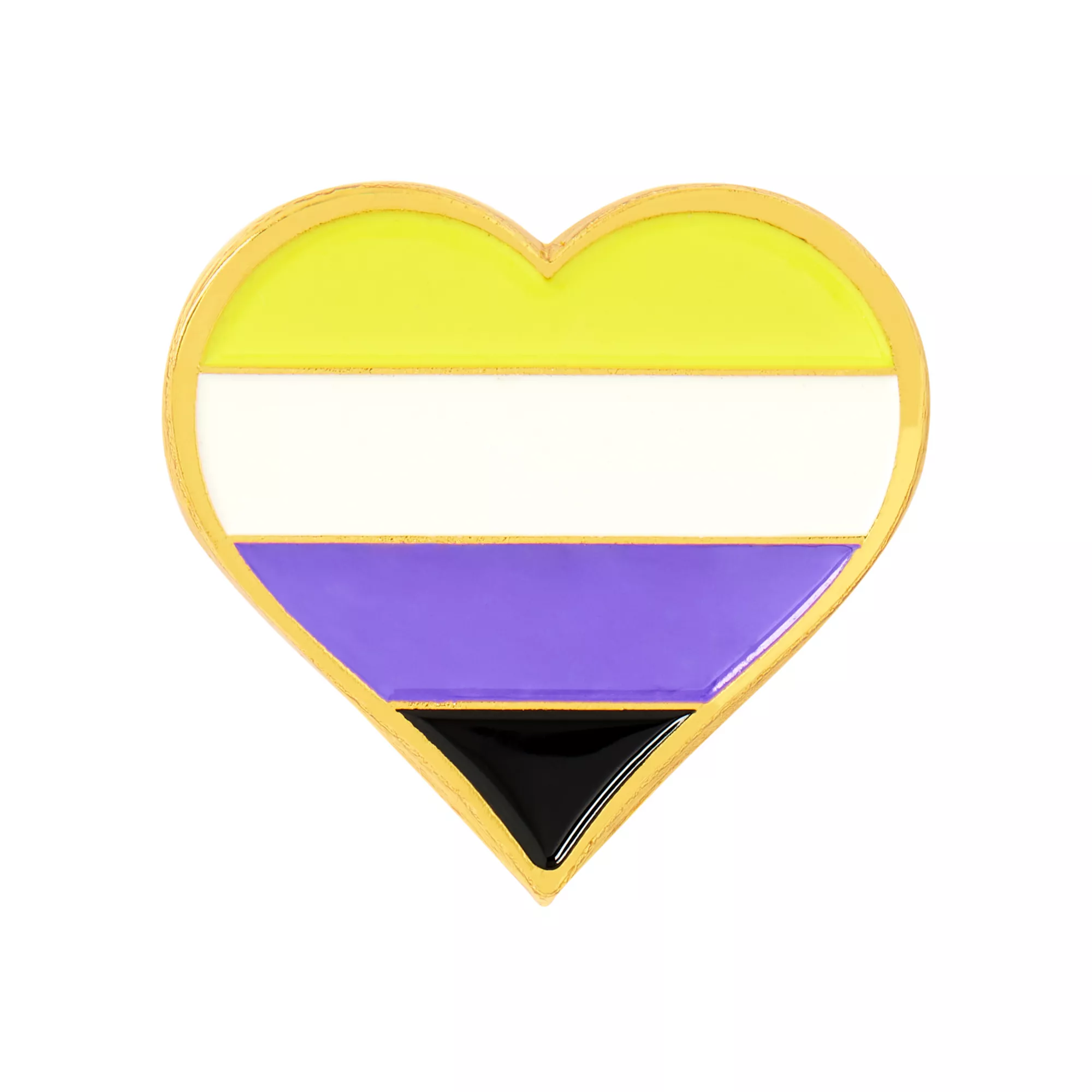 Multi-Pack Nonbinary Pride Pin Set - 4 Pack at Spencer's