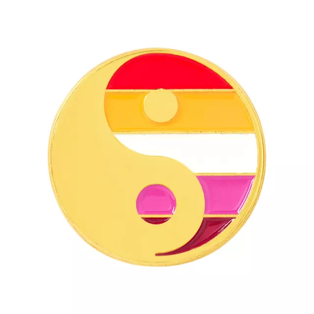 Multi-Pack Lesbian Pride Pin Set - 4 Pack at Spencer's
