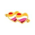 Multi-Pack Lesbian Pride Pin Set - 4 Pack at Spencer's