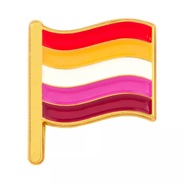 Multi-Pack Lesbian Pride Pin Set - 4 Pack at Spencer's