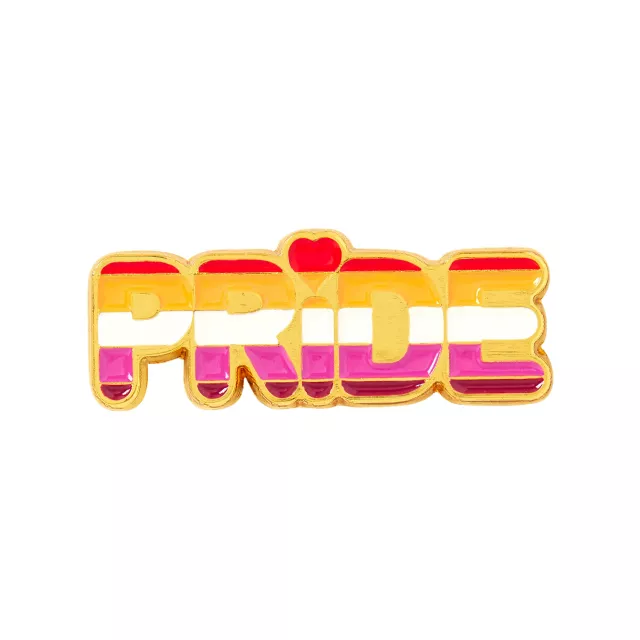 Multi-Pack Lesbian Pride Pin Set - 4 Pack at Spencer's