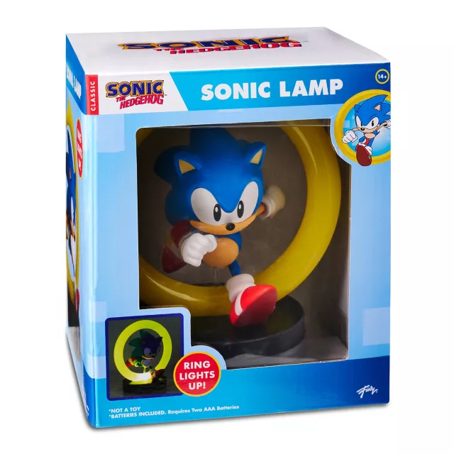 Sonic Ring Lamp - Sonic the Hedgehog at Spencer's