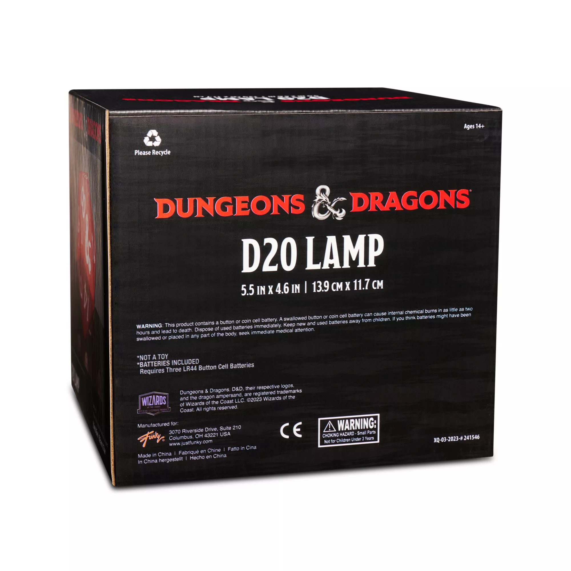 20-Side Dice Lamp - Dungeons & Dragons at Spencer's