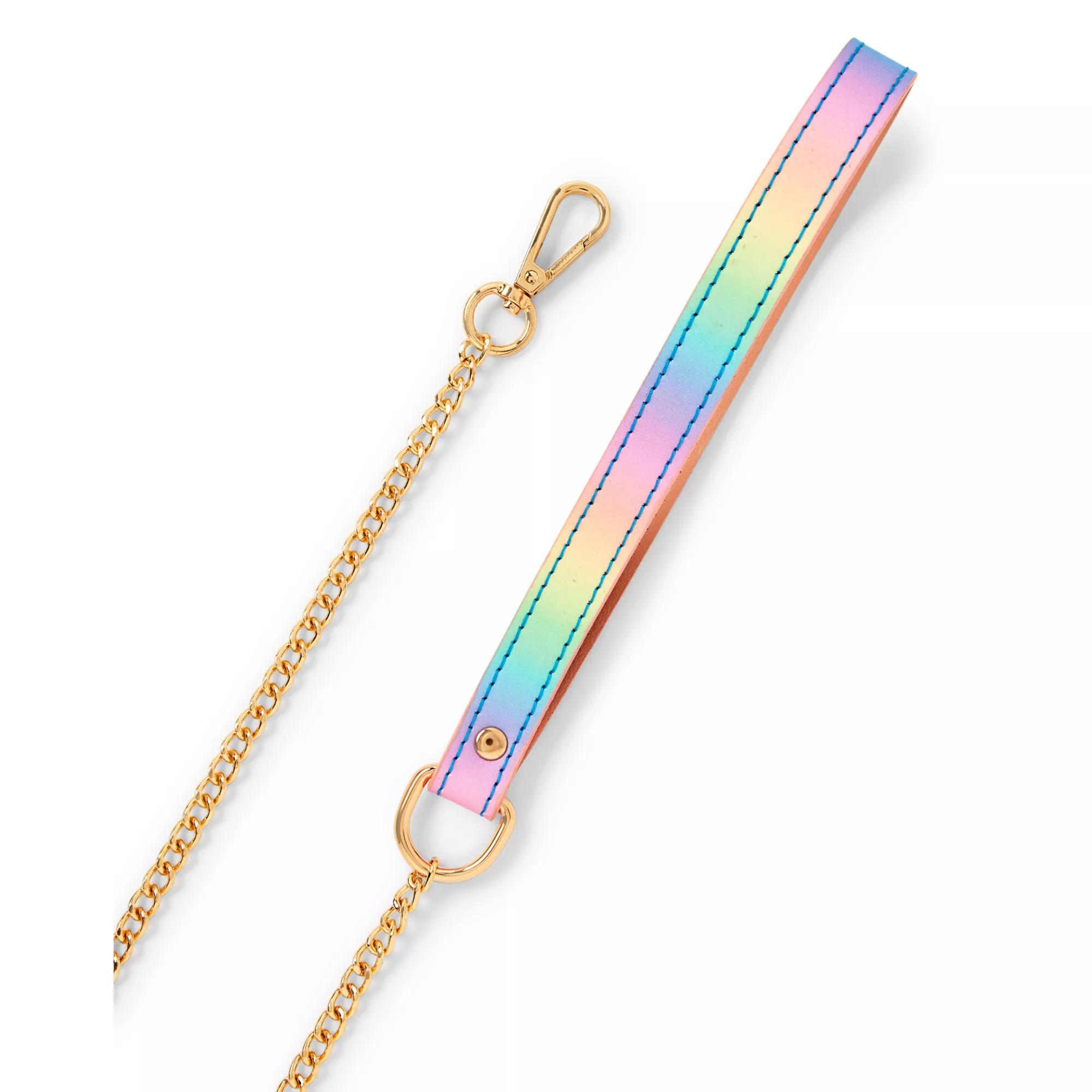 Pastel Bondage Collar and Leash - Pleasure Bound at Spencer's