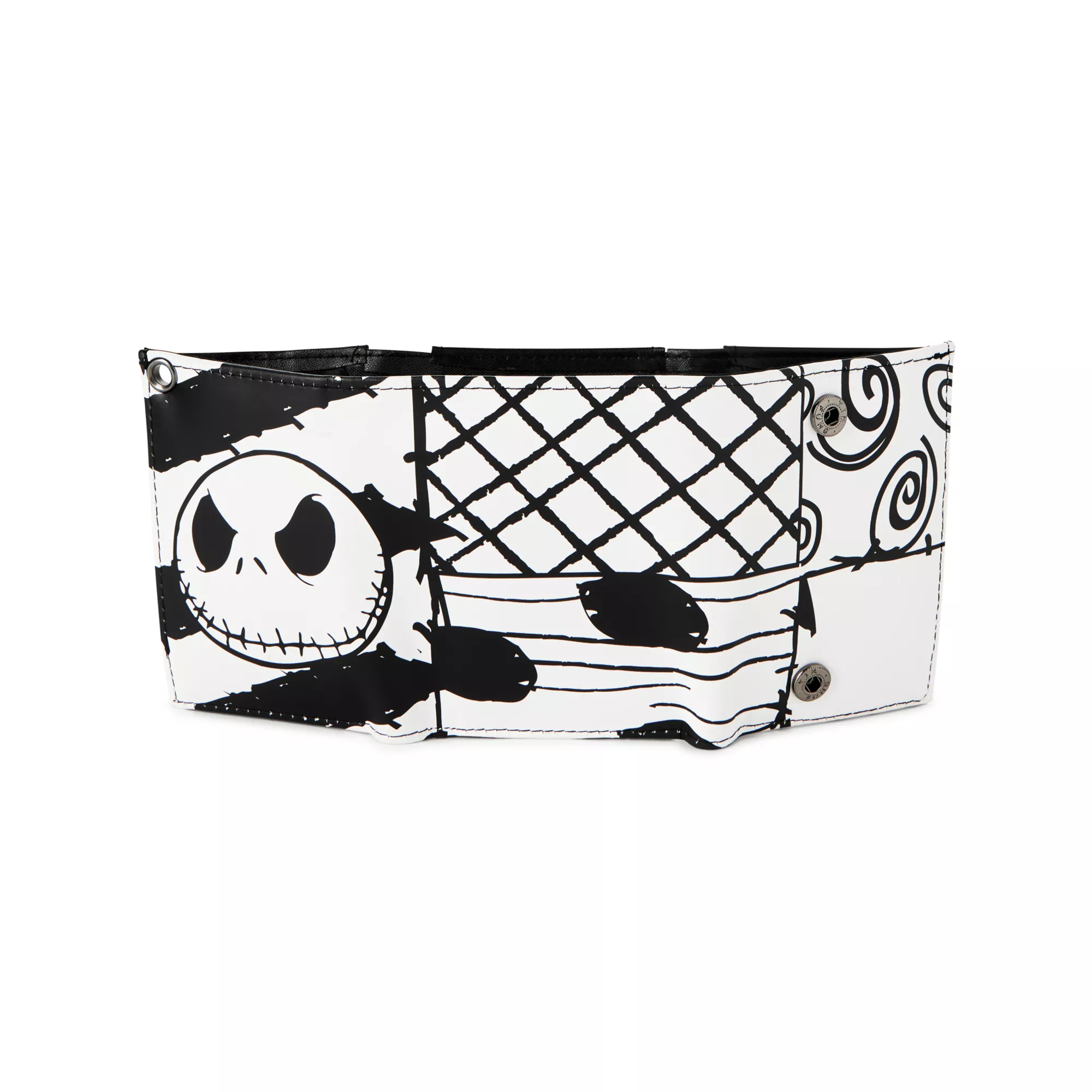 Black and White Jack Skellington Chain Wallet - The Nightmare Before Christmas at Spencer's