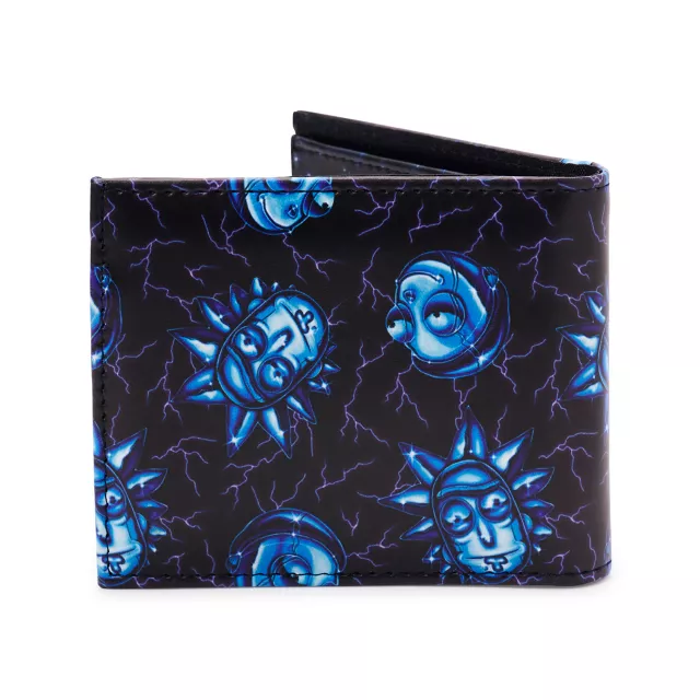 Electric Rick and Morty Bifold Wallet at Spencer's