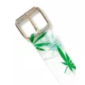 Weed Leaf Belt at Spencer's