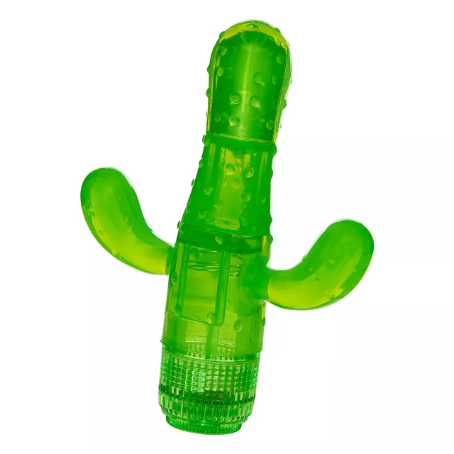 10-Function Waterproof Cactus Vibrator - 5.3 Inch at Spencer's