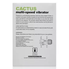 10-Function Waterproof Cactus Vibrator - 5.3 Inch at Spencer's