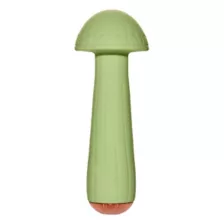 Green 5-Function Magic Mushroom Rechargeable Wand Vibrator - 5.9 Inch at Spencer's